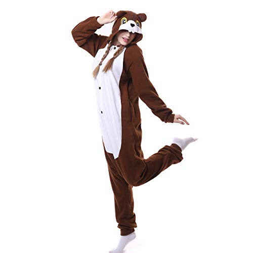 Cosplay Pijamas De Una Pieza Ropa De Dormir Carnaval Ardilla Camisones Disfraces Halloween Trajes De Una Pieza Navidad Cambio De Roles Ropa Exotico Chico