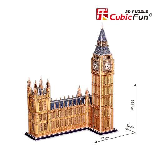 CubicFun- Puzzle 3D Big Ben (CPA Toy Group Trading S.L. MC087H)