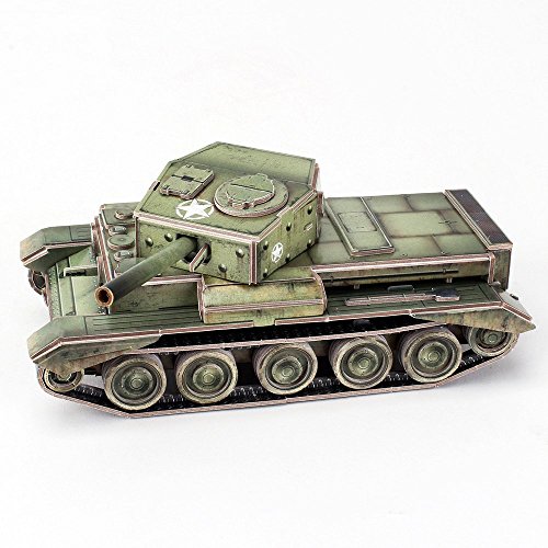 CubicFun - Puzzle 3D - British Cromwell MK.IV - Tanque en 3D para ser montado - 157 Piezas - JS4203H