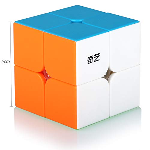 Cubo Magico 2x2 2x2x2 Speed Cube Puzzle Cubo de la Velocidad Niños Juguetes Educativos, Stickerless