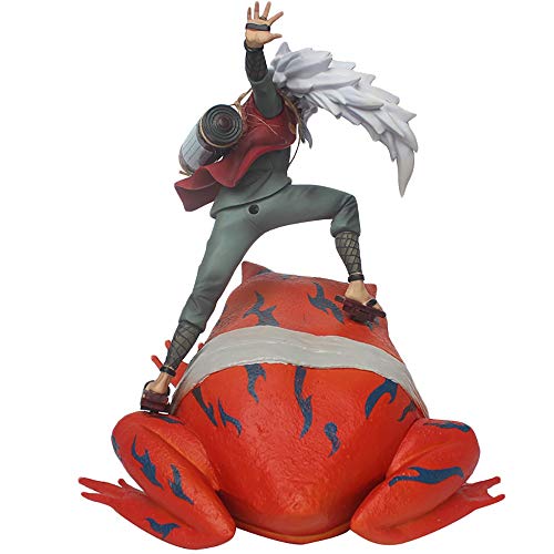 CZWNB Personajes de Dibujos Animados realistas, Narutos Gama-Bunta Jiraiya GK Figura de acción Modelo 14 / 23cm PVC Anime Doll Statue Collectible Juguete,Regalo de niño