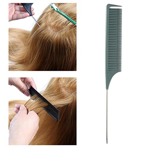 dailymall Lote 3 Mujeres Pro Weaving Highlighting Foiling Hair Comb Peine para Peinar El