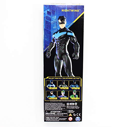 DC Batman Series 2020 Nightwing First Edition 12-inch Action Figure by Spin Master