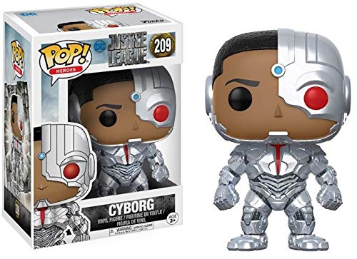 DC Figura de Vinilo Cyborg, colección Justice League (Funko 13487)