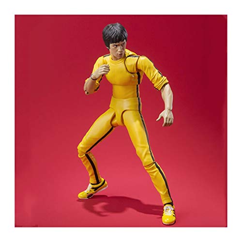 DDDCM XINSHENG Store Juego de Kung Fu Master Bruce Lee PVC Figura de acción Juguetes 15 cm en Caja (Color : Bruce Lee)