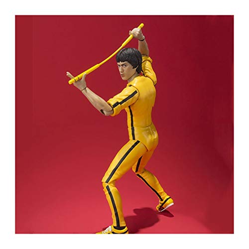 DDDCM XINSHENG Store Juego de Kung Fu Master Bruce Lee PVC Figura de acción Juguetes 15 cm en Caja (Color : Bruce Lee)