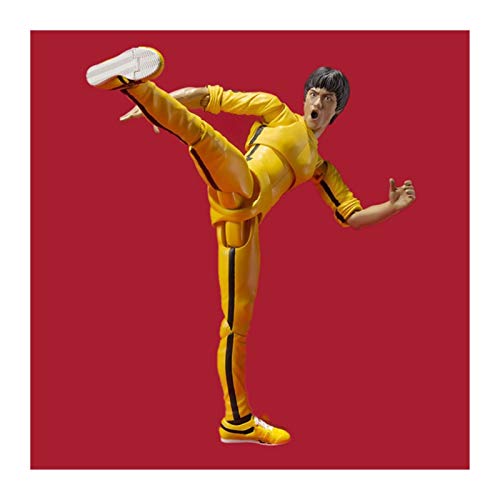 DDDCM XINSHENG Store Juego de Kung Fu Master Bruce Lee PVC Figura de acción Juguetes 15 cm en Caja (Color : Bruce Lee)