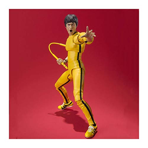 DDDCM XINSHENG Store Juego de Kung Fu Master Bruce Lee PVC Figura de acción Juguetes 15 cm en Caja (Color : Bruce Lee)