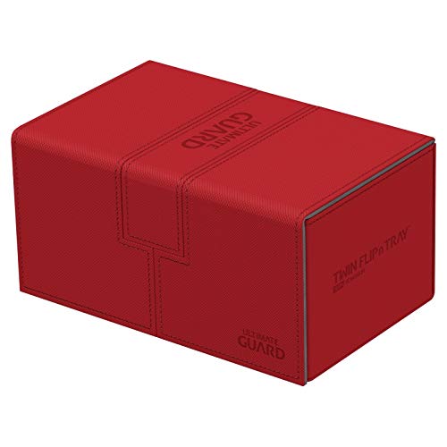 Deck Box: Twin Flip N Tray Xeno 160+ Juego de Cartas, Rojo