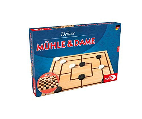 Deluxe - Mühle & Dame: 2 Spieler