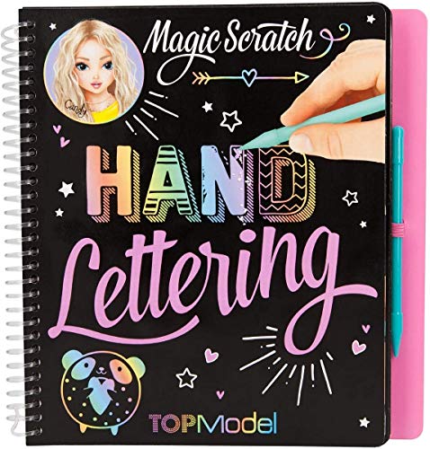 Depesche- Magic Scratch Hand Lettering, TopModel, Aprox. 22 x 19,5 x 2 cm. (11113)