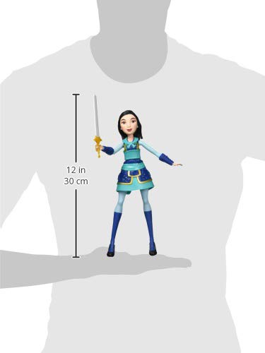 Disney Princess Muñeca Mulan Guerrera (Hasbro E86285L0)