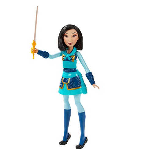 Disney Princess Muñeca Mulan Guerrera (Hasbro E86285L0)