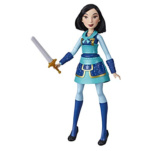 Disney Princess Muñeca Mulan Guerrera (Hasbro E86285L0)