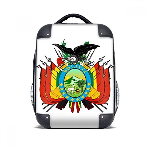 DIYthinker Bolivia Emblema Nacional de Casos de países Duro de Transporte para Hombro Niños Mochila 15" Regalo