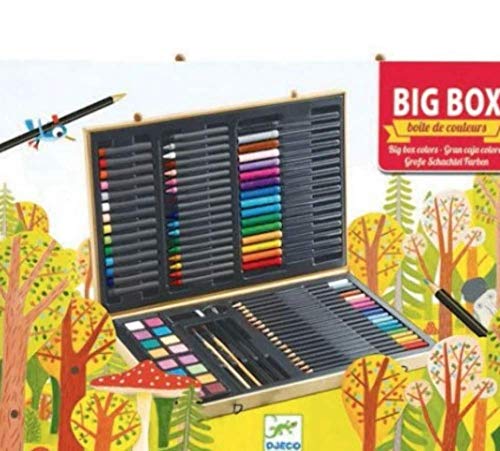 Djeco 17232 Big Box of Colours, Multicolour