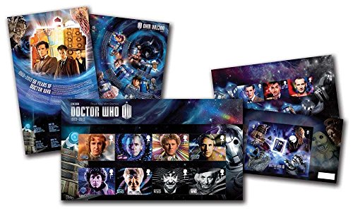 Dr Who - Juego de sellos, diseño de Doctor Who