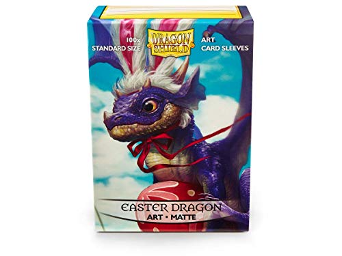 Dragon Shield Matte Art Easter Dragon Standard Size 100 CT Card Sleeves Individual Pack