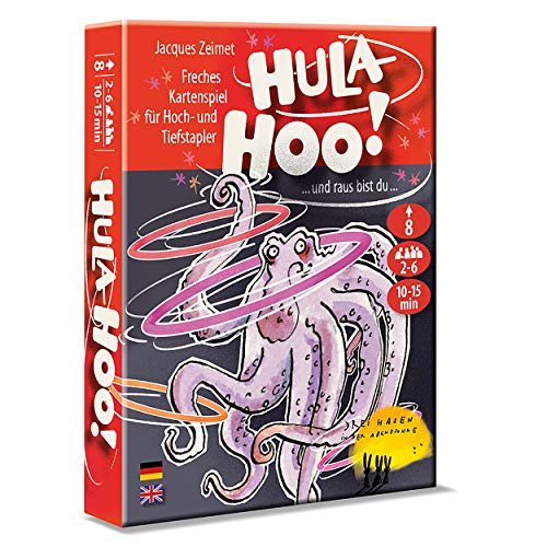 Drei Hasen in der Abendsonne GmbH 035 Hula-Hoo - Juego de Cartas (Fabricado en Alemania)