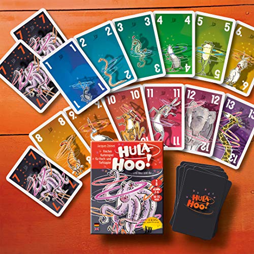 Drei Hasen in der Abendsonne GmbH 035 Hula-Hoo - Juego de Cartas (Fabricado en Alemania)