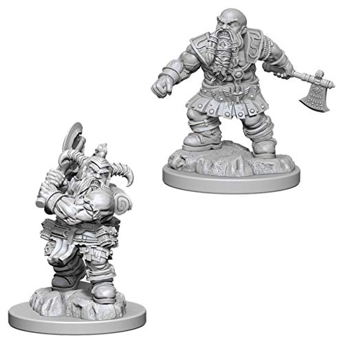 Dungeons & Dragons Nolzur's Marvelous Unpainted Minis: Male Dwarf Barbarian