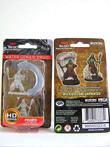 Dungeons & Dragons Nolzur's Marvelous Unpainted Minis: Water Genasi Male Druid