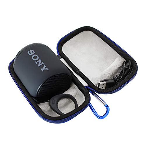 Duro Viaje Estuche Bolso Funda para Sony SRS-XB10/SRS-XB12 Altavoz inalámbrico portátil Color Azul por GUBEE