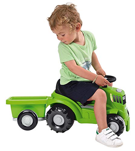 Écoiffier Jouets 359 - Tractor Portador y Remolque para niños de 12 a 36 Meses, Fabricado en Francia