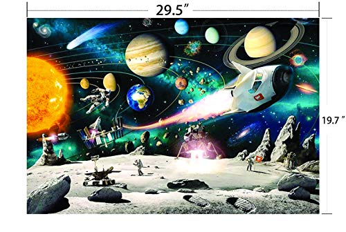 Espacio puzzle 1000 piezas Rompecabezas,Puzzles de Espacio para adultos Niños, Educational Game para Aliviar Estrés Juego Intelectual Cerebro Desafío, Los Reyes Magos Navidad Juguete De Regalo Ideal