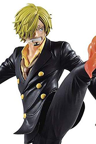 Estatua Sanji 21 cm, One Piece, Banpresto BP81847 Battle Record Posing Series