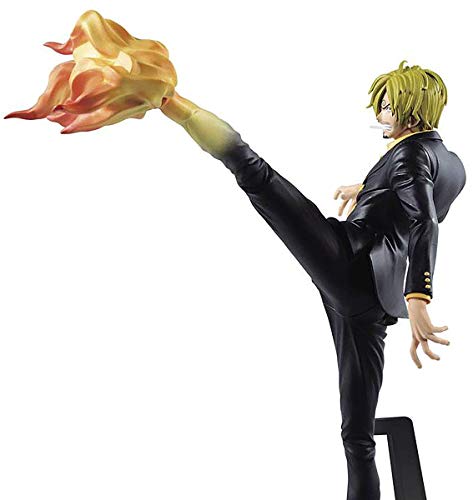 Estatua Sanji 21 cm, One Piece, Banpresto BP81847 Battle Record Posing Series