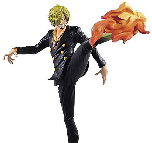 Estatua Sanji 21 cm, One Piece, Banpresto BP81847 Battle Record Posing Series