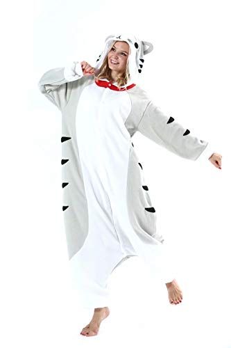 EUFANCE Onesies Pijamas Animale Disfraz Traje Unisexo Adulto Mujer Invierno Cosplay Halloween y Navidad