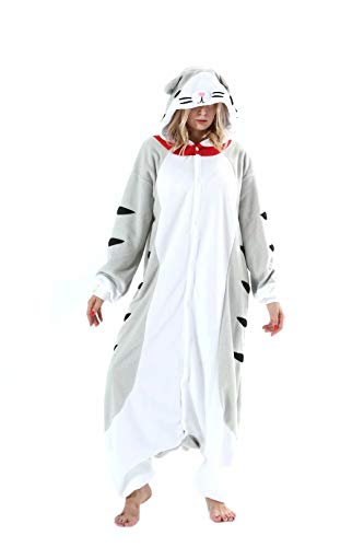 EUFANCE Onesies Pijamas Animale Disfraz Traje Unisexo Adulto Mujer Invierno Cosplay Halloween y Navidad