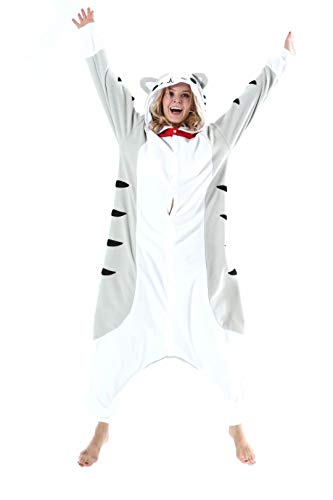 EUFANCE Onesies Pijamas Animale Disfraz Traje Unisexo Adulto Mujer Invierno Cosplay Halloween y Navidad