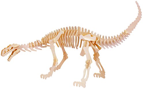 Eureka-Gepetto 52473178 Plateosaurus - Puzzle en 3D (Madera)