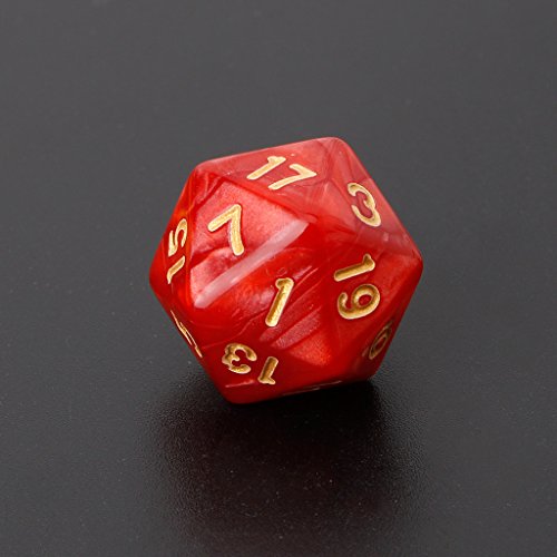 Exing Dados Poliédricos, 7 X Números De Oro De Los Dados Poliédricos para Dragon Pathfinder D20 D12 2xD10 D8 D6 D4