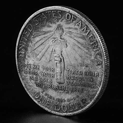 Exing Moneda coleccionable de Copy 1906 Estados Unidos de América Morgan Coin Estatua de la Libertad Antorcha