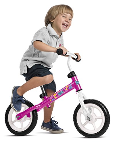 FEBER-700012480 Bicicleta sin Pedales, Nancy, Color Rosa, no aplicable (Famosa 700012480)