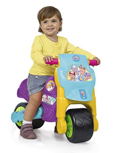 FEBER - Motofeber 1 - Correpasillos Bellies con claxon, para niños y niñas de 18 meses a 3 años (Famosa 800012547)