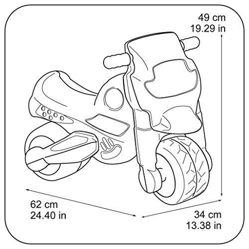 FEBER - Motofeber Cars 3 Correpasillos (Famosa 800011144)