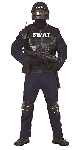 FIESTAS GUIRCA Disfraz Hombre swat policia Talla l