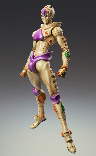 Figura súper moevil "Bizarre Adventure JoJo" Parte Cinco de Oro 64. La experiencia Requiem (Hirohiko Araki especificar el color)