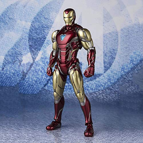 Figuras juguetes Avengers juguetes - Iron Man vengadores Mk85 figura de acción juguetes muñeca articulaciones móviles, Avengers Juguetes cerca de 6 pulgadas de alto, estatuas Inicio decoración del coc