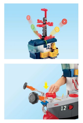 Fisher-Price - Imaginext - Portaaviones Héroes del Aire (Mattel)