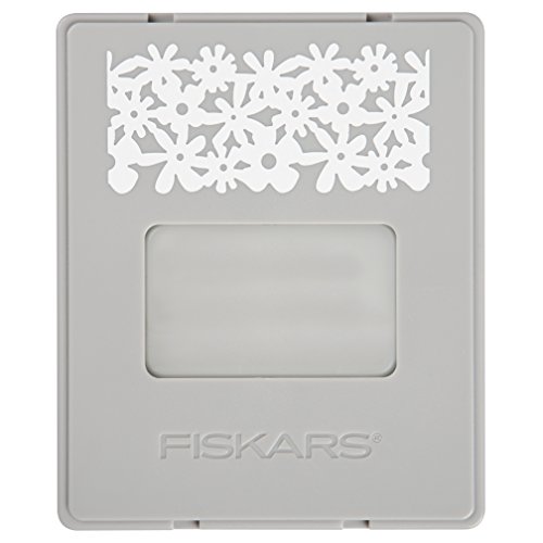 Fiskars Sistema de perforación, Set de inicio AdvantEdge, Diseño de flores, Cartuchos intercambiables, 1004687