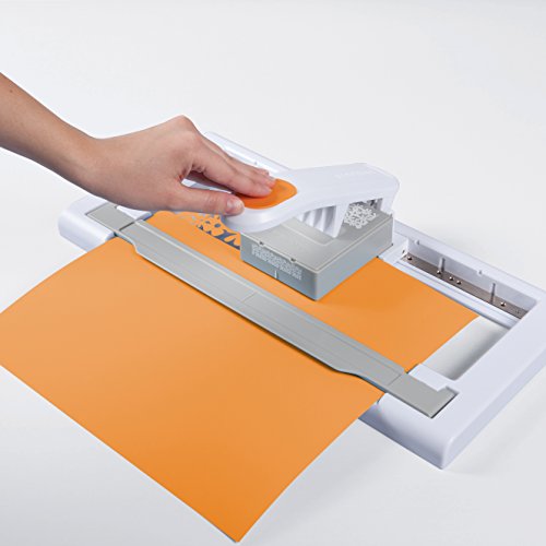 Fiskars Sistema de perforación, Set de inicio AdvantEdge, Diseño de flores, Cartuchos intercambiables, 1004687