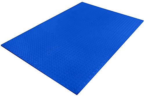 Fitem - Baldosas de Espuma EVA Premium & Ambiental, Alfombra puzle, protección de Suelo, Deporte, Piscina, Crossfit, musculación - Gym, jardín, Interior - Exterior, 60 x 60 x 1 cm, Bleu-12pc