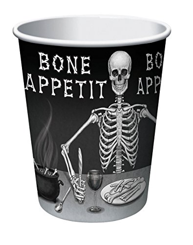 Forum Novelties x78946 Bone Appetit tazas, multicolor, talla única