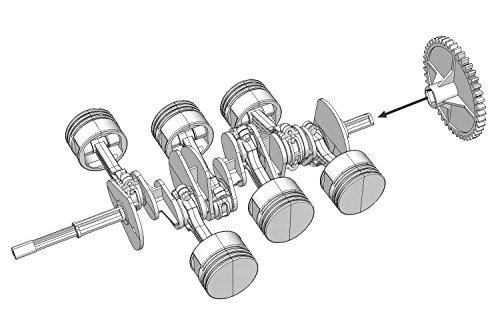 Franzis Porsche 6-Zylinder-Boxermotor - Flat-Six Boxer Engine: Bauen Sie Ihr eigenes klassisches Porsche-911-Motormodell!